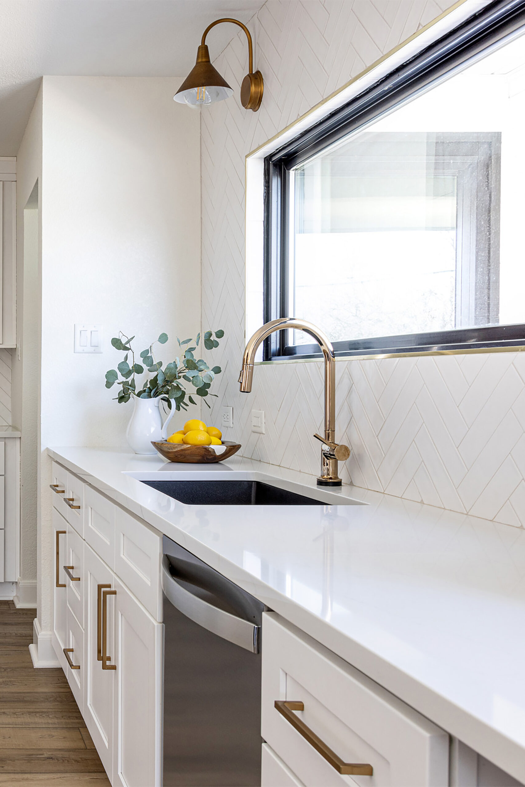 Guerin Kitchen renovation with custom cabinetry and natural light